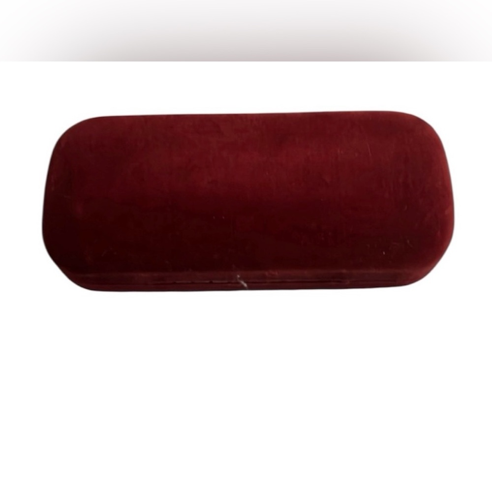 Luxurious Red Velvet Sunglasses Case from Gucci Small